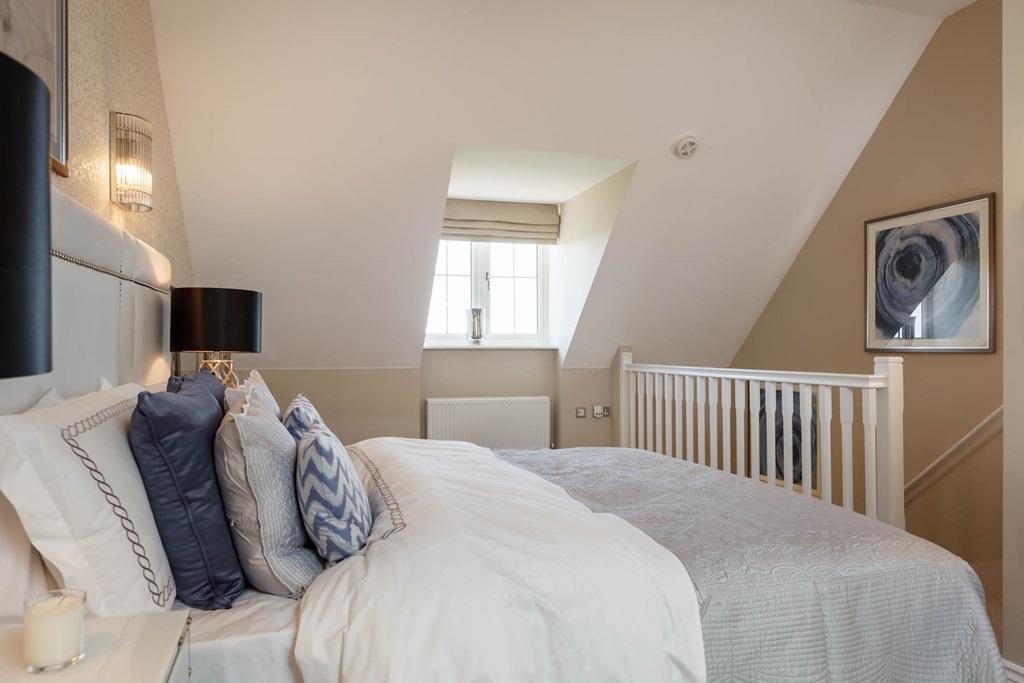 Ample space in main bedroom