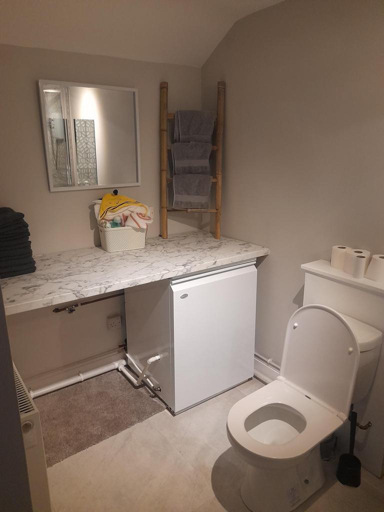 Shower room/utility room