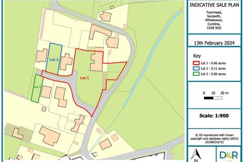 Plot for sale, Sandwith, Whitehaven, Cumbria, CA28