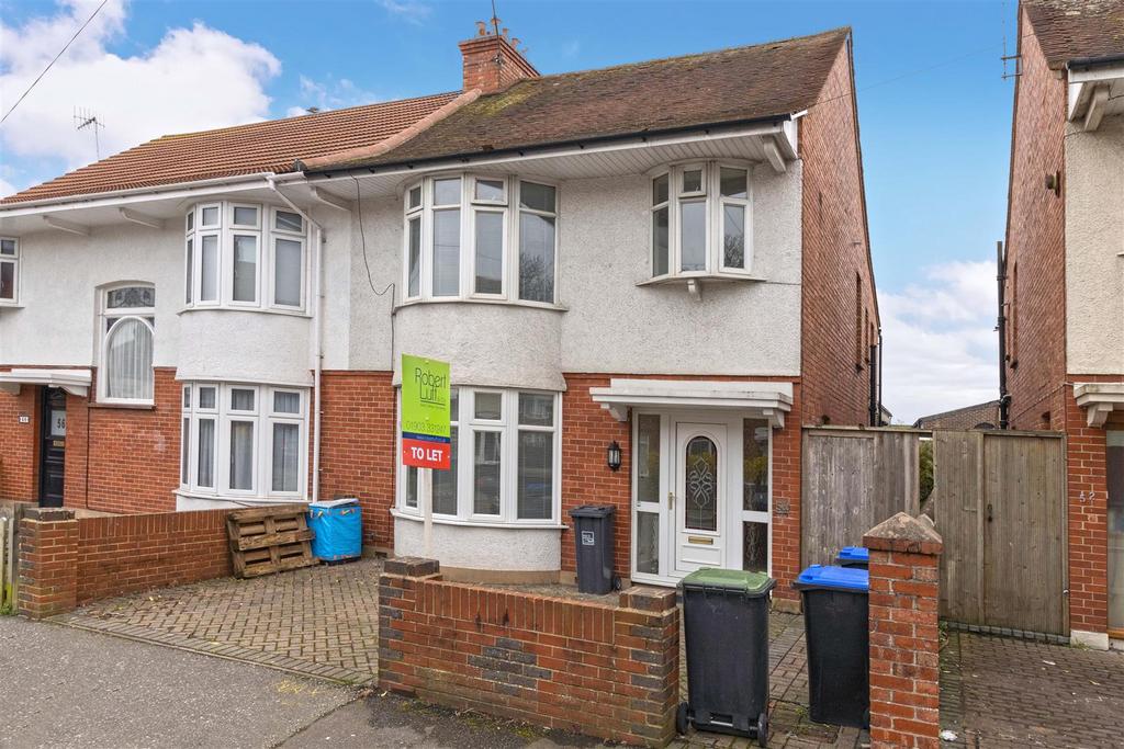 King Edward Avenue, Worthing 3 bed semidetached house £1,700 pcm (£