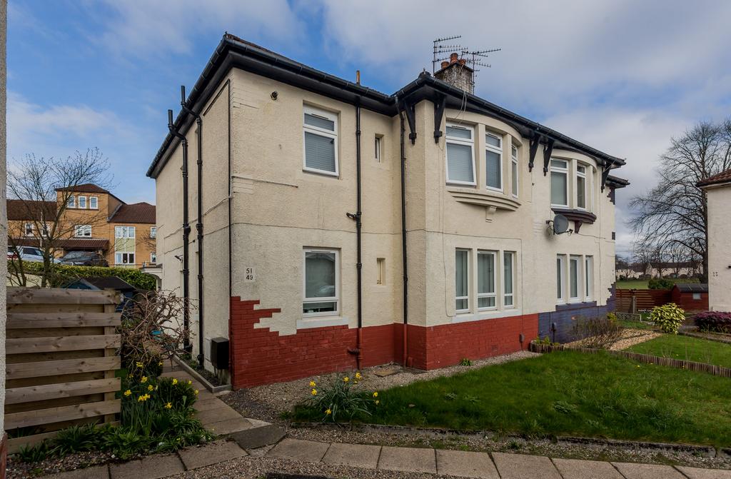 51 Kelburne Oval, Paisley, PA1 3SU 2 bed cottage for sale £105,000
