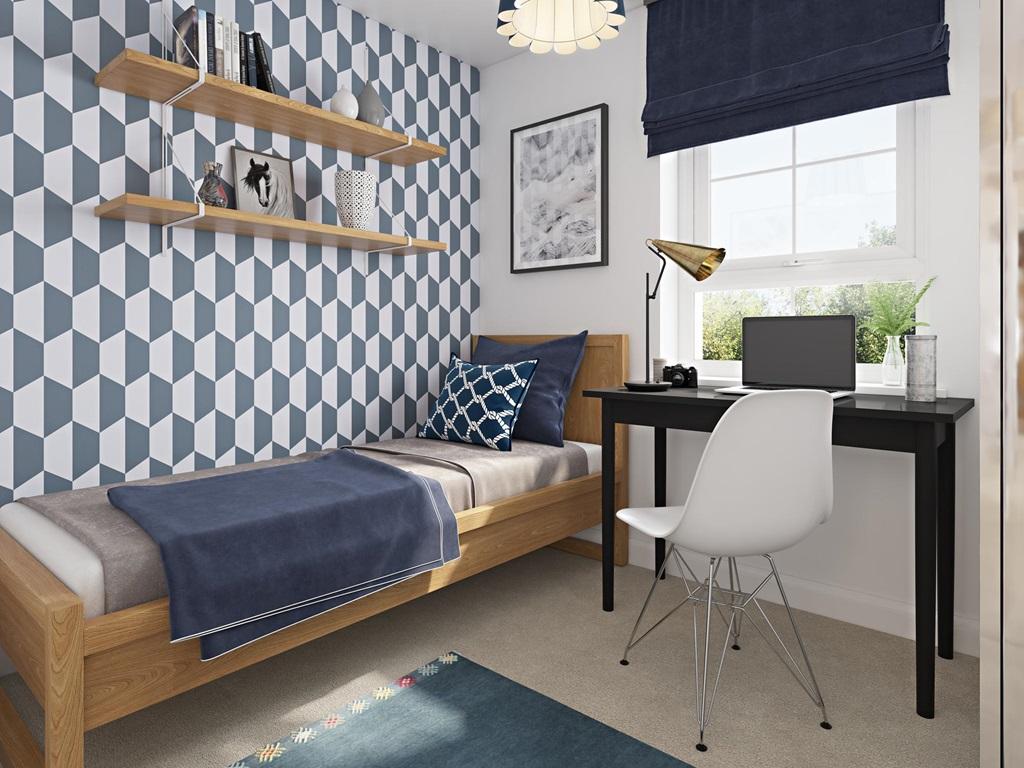 Single bedroom inside The Chester