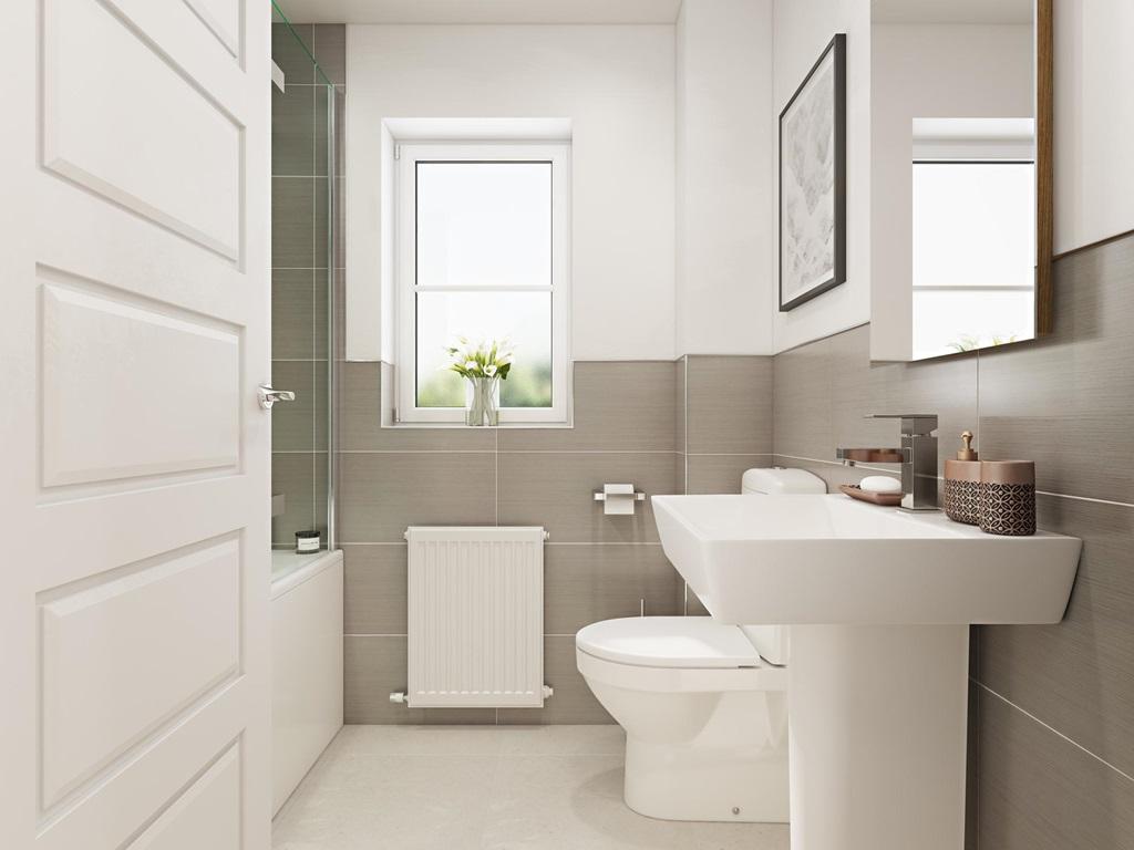 Bathroom inside The Chester