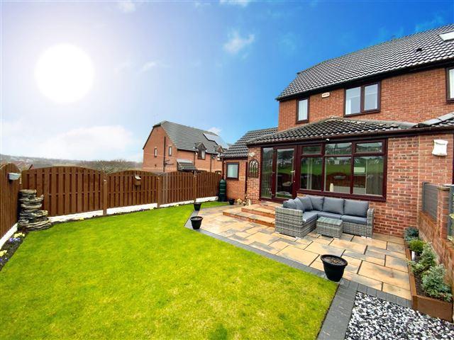 Rear garden