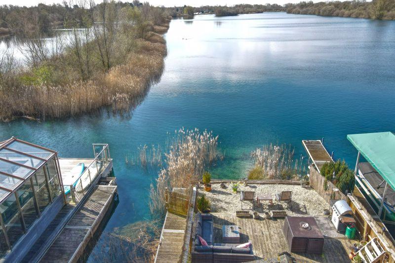 Gardens and dock