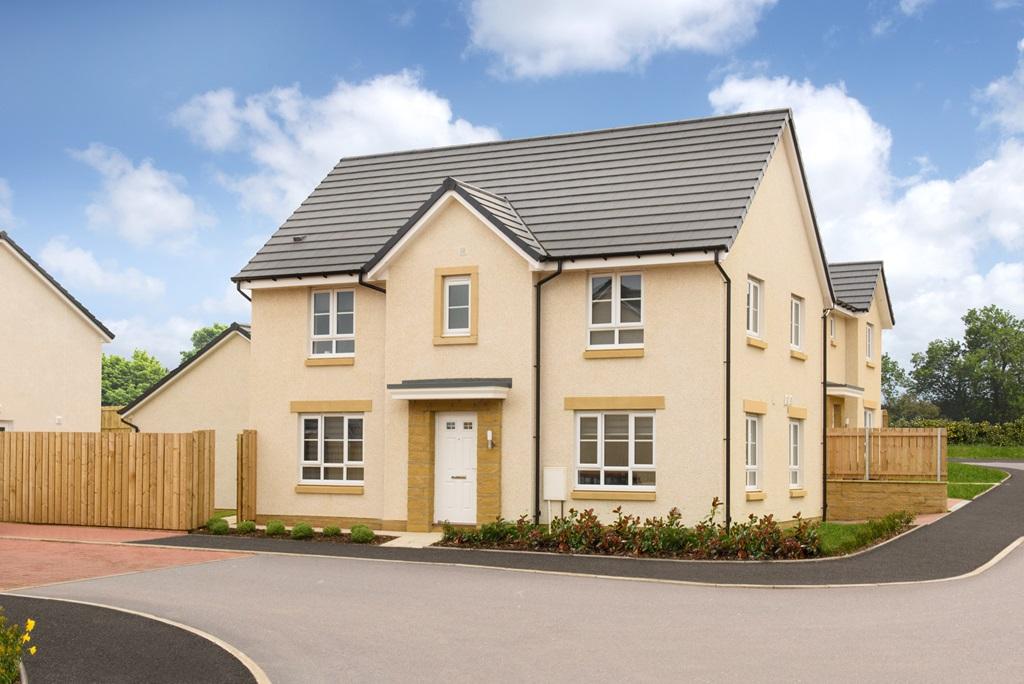 Campbell at Earls Rise Cumbernauld Road, Stepps, Glasgow G33 4 bed detached house for sale £