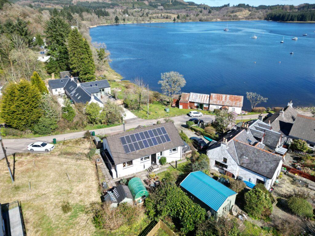 Westhome, Lochgair, By Lochgilphead, Argyll 3 bed bungalow for sale £