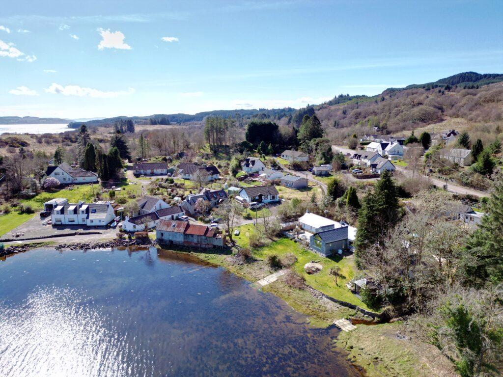 Westhome, Lochgair, By Lochgilphead, Argyll 3 bed bungalow for sale £