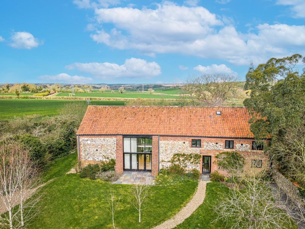 Great Dunham 3 bed barn conversion for sale £875,000