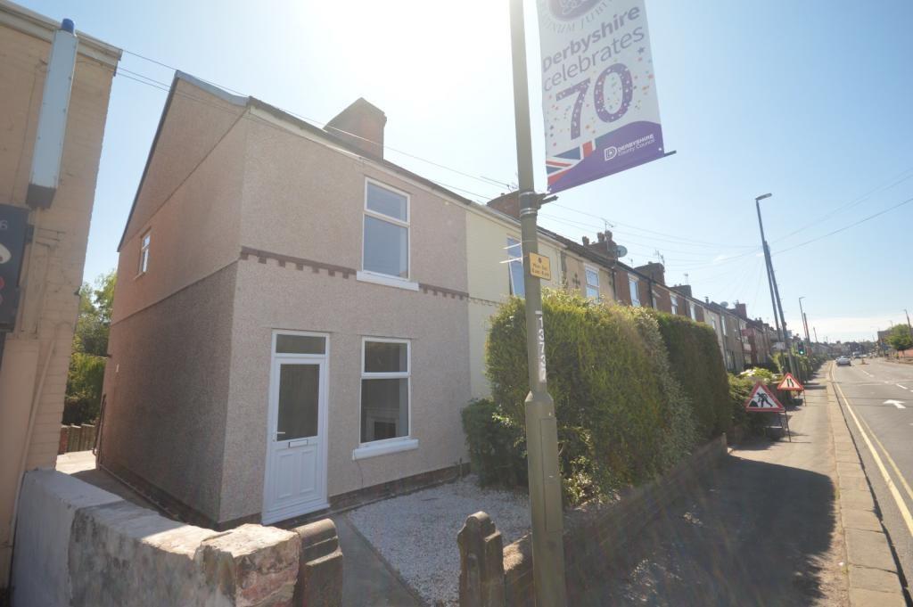 Derby Road, Chesterfield, S40 3 bed end of terrace house £125,000