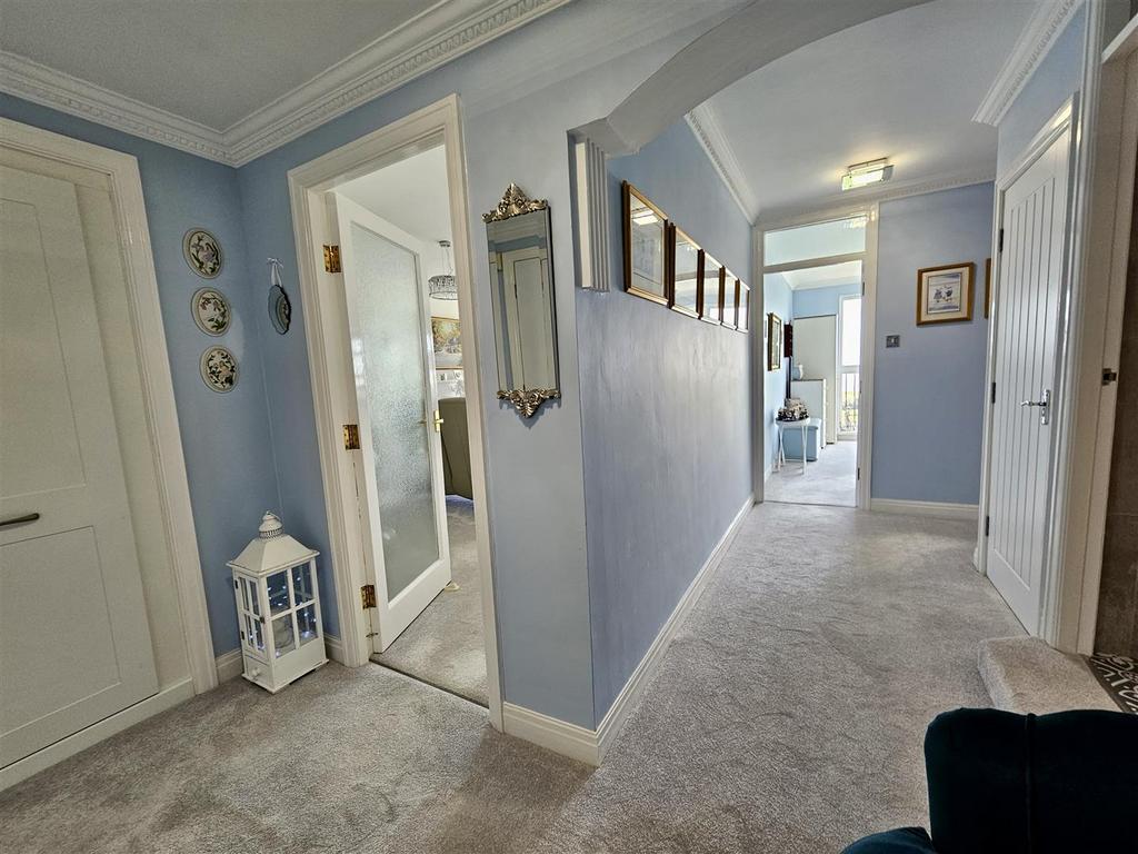 Private entrance hallway