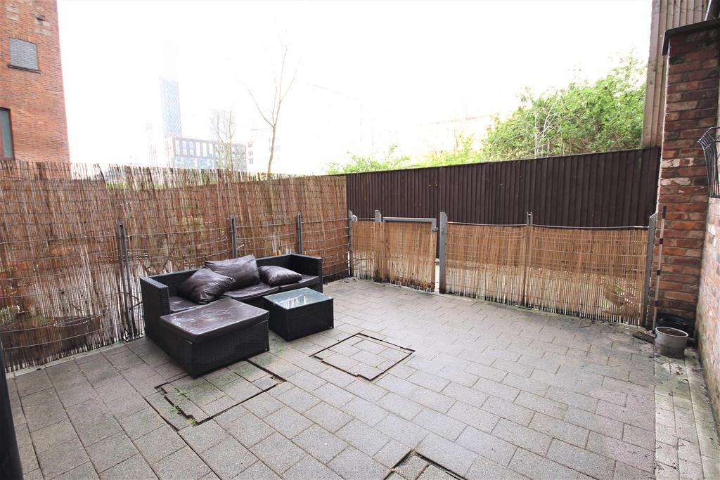 Outside patio off master bedroom and bedroom 2