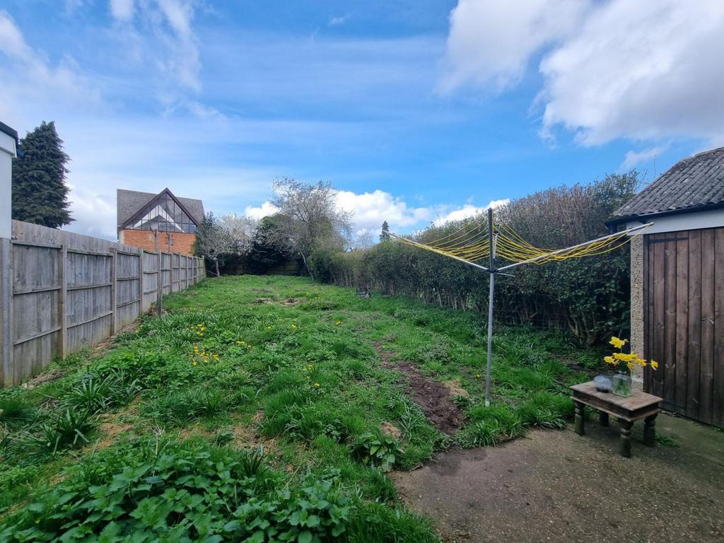 Rear garden