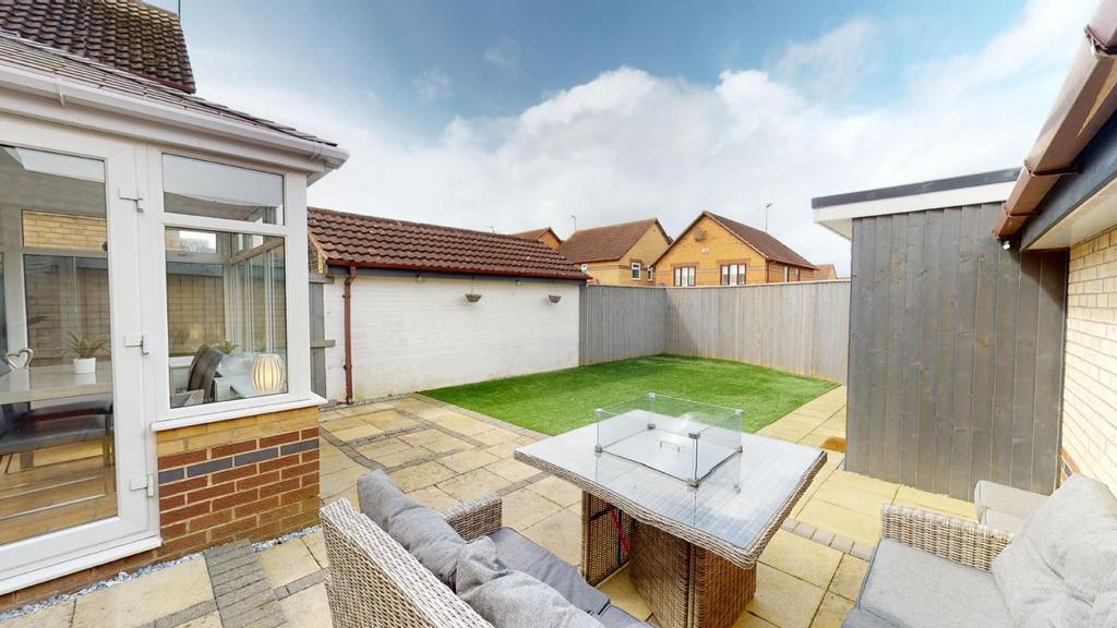 Rear garden
