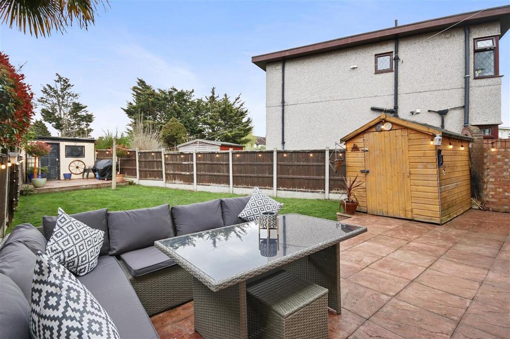 Rear garden