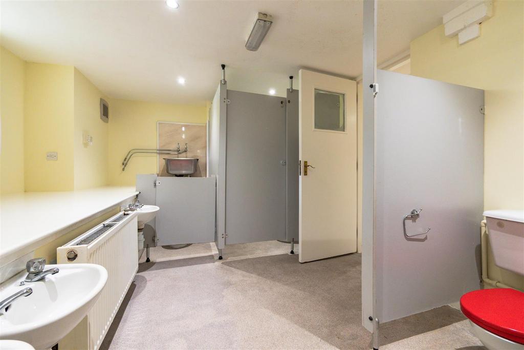 Basement bathroom