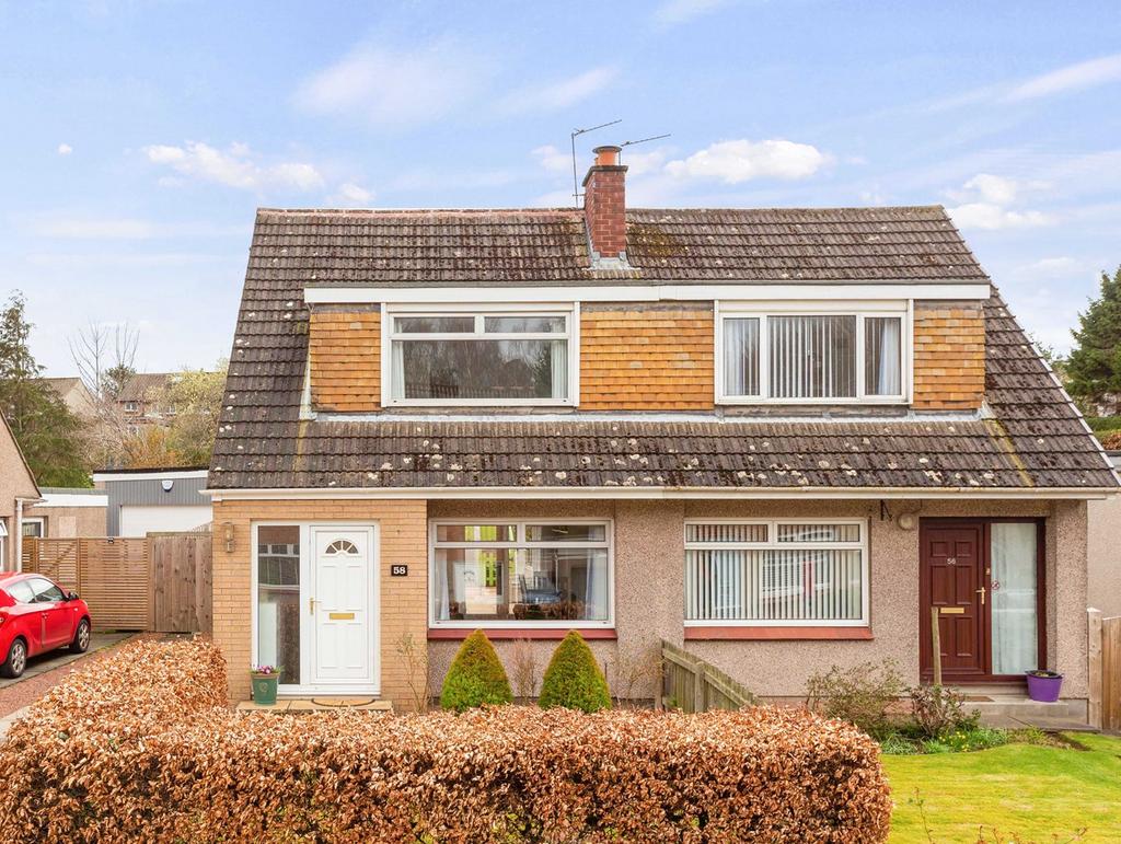 Weavers Knowe Crescent, Currie, EH14 3 bed semidetached house £295,000