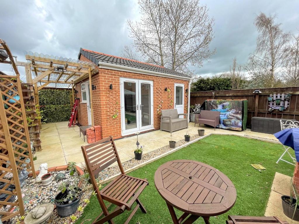 Rear garden