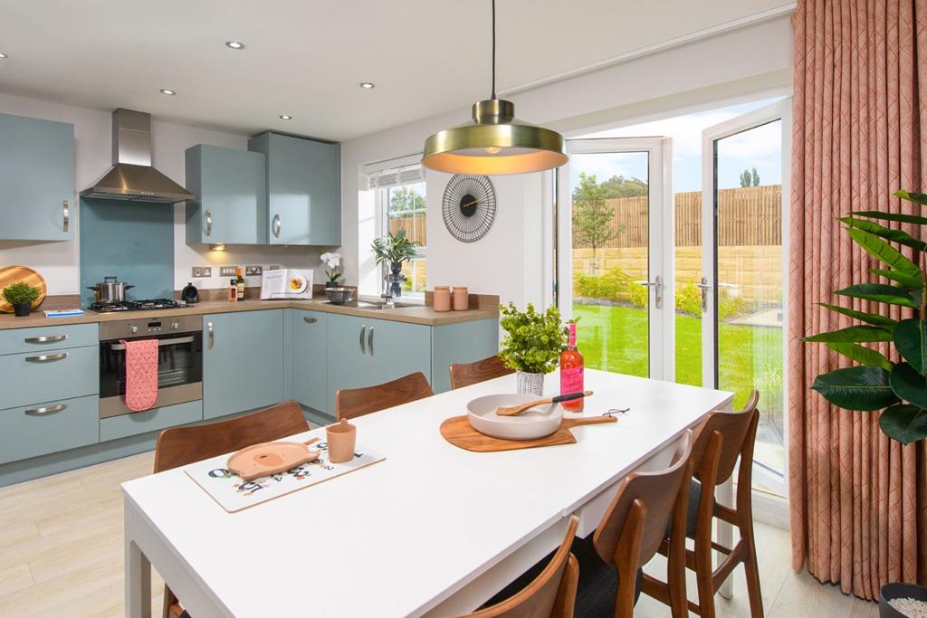 Kitchen inside 3 bed Ellerton home