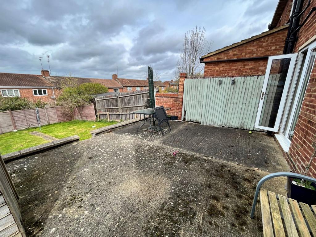 Rear garden
