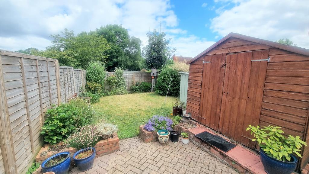Rear garden