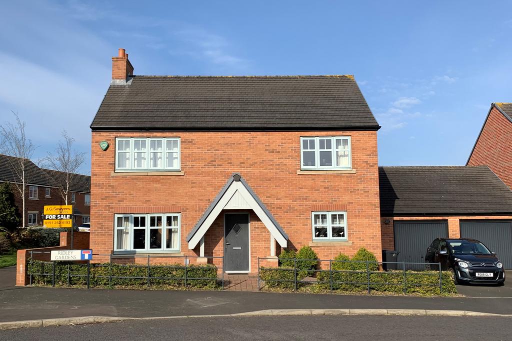 Ridley Gardens, Earsdon View... 4 bed detached house for sale £385,000