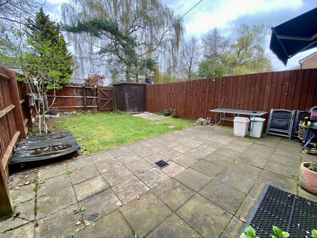 Rear garden