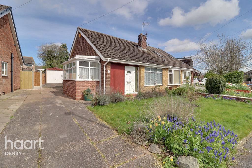 Fenton Road, Mickleover 2 bed semidetached bungalow for sale £190,000