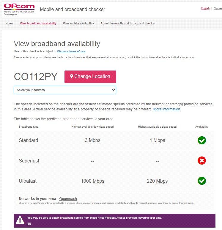 Broadband Check