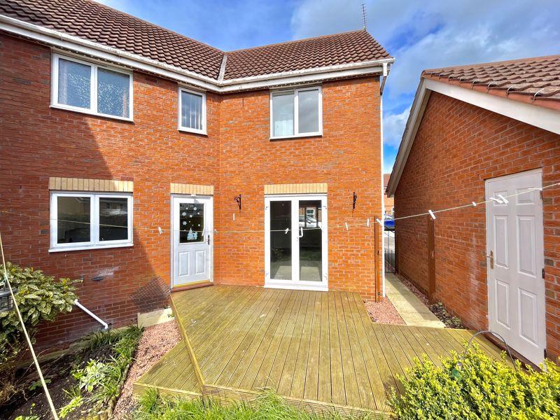 Rear of Property