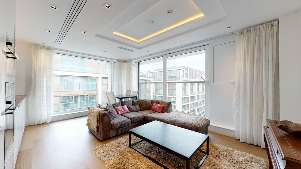 Kensington High Street 2 bed flat to rent £3,900 pcm (£900 pw)