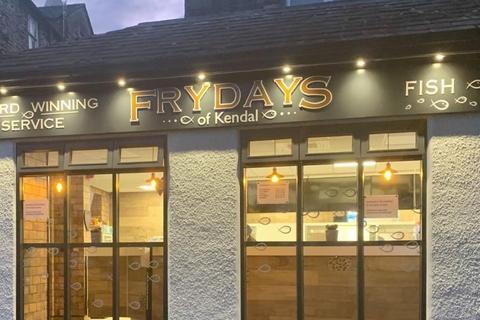 Takeaway for sale, Freehold Traditional Fish & Chip Takeaway Located In Kendal