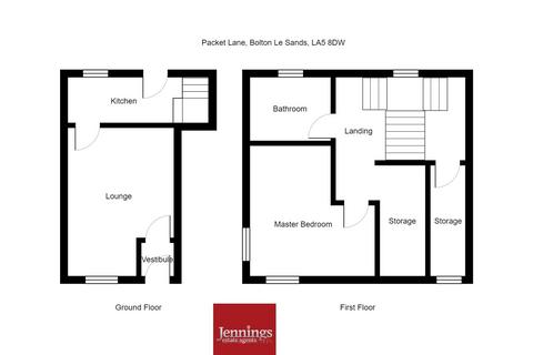 1 bedroom property for sale, Packet Lane, Bolton Le Sands, Carnforth, Lancashire, LA5 8DW