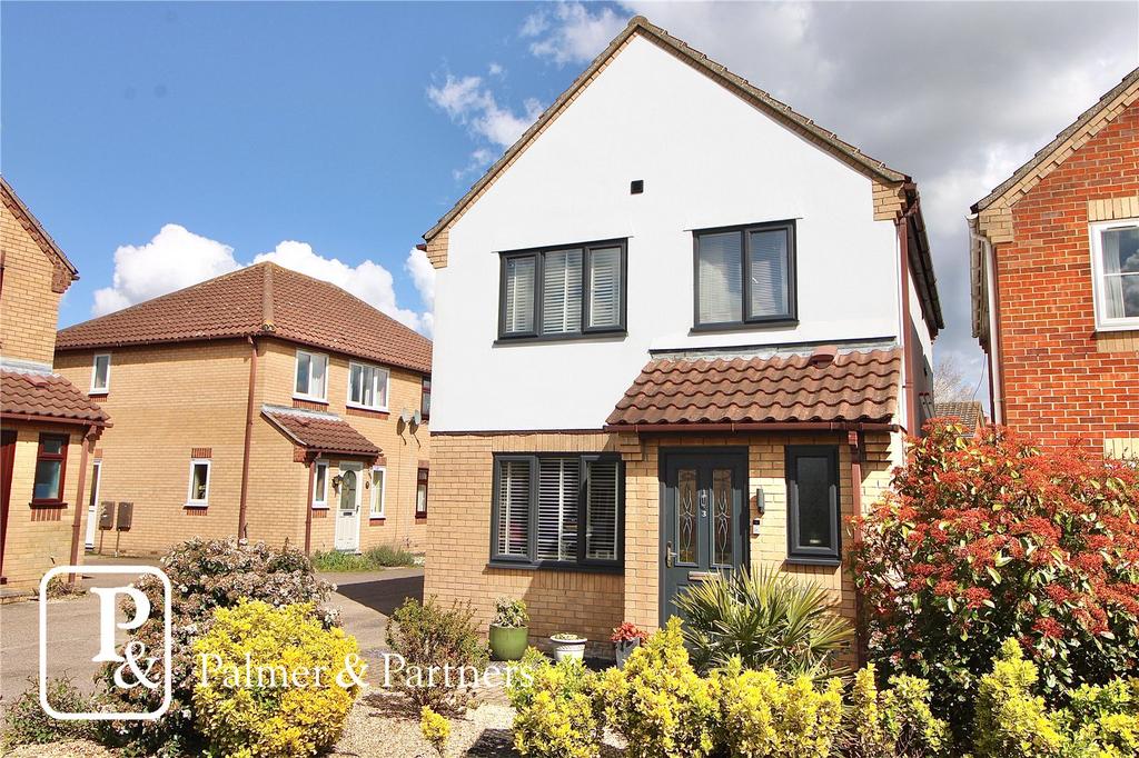 Friars, Capel St. Mary, Ipswich, Suffolk, IP9 3 bed detached house for