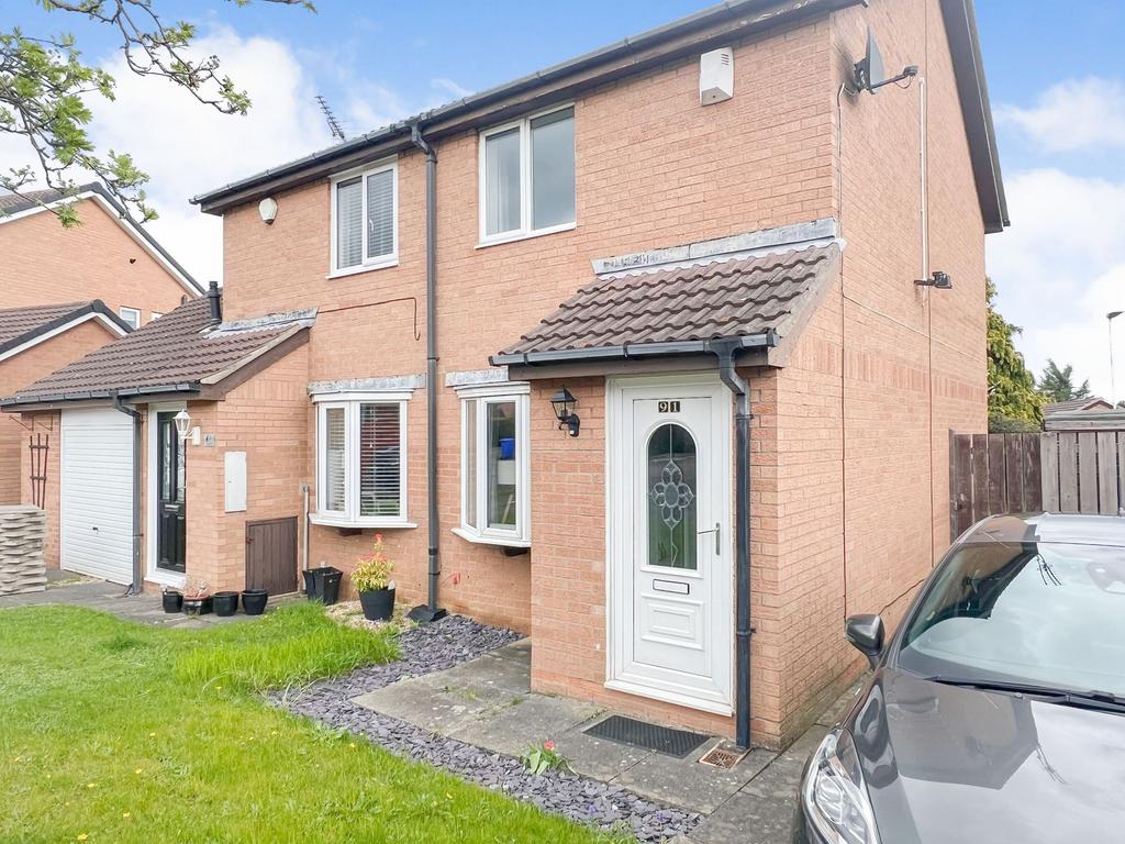 Ilford Avenue, Cramlington, Northumberland, NE23 3LE 2 bed semi