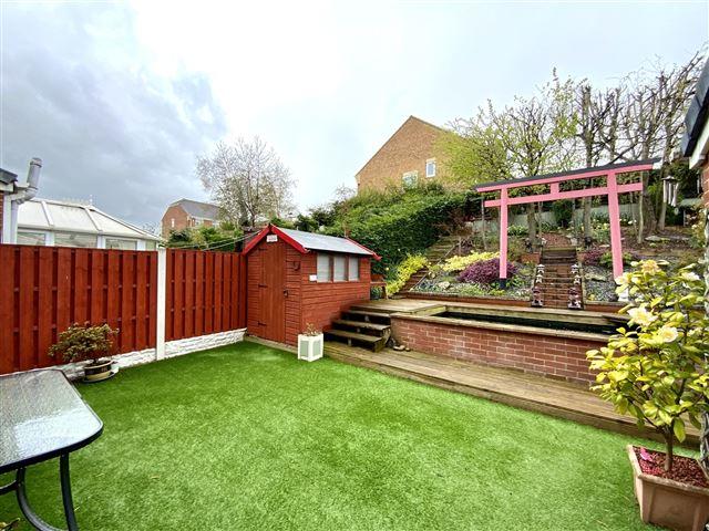 Rear garden