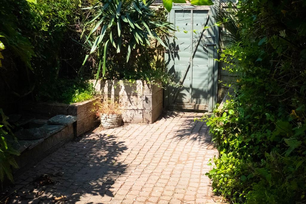 Rear garden
