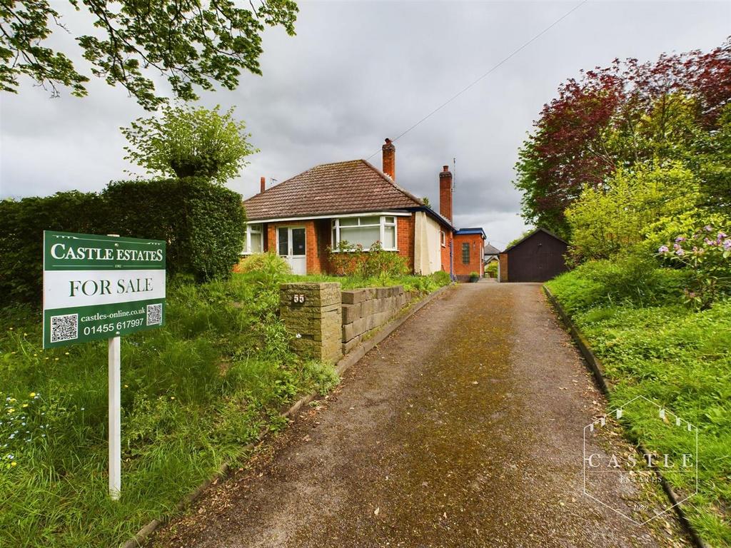 Burbage Road, Burbage, Hinckley 3 bed detached bungalow for sale £425,000