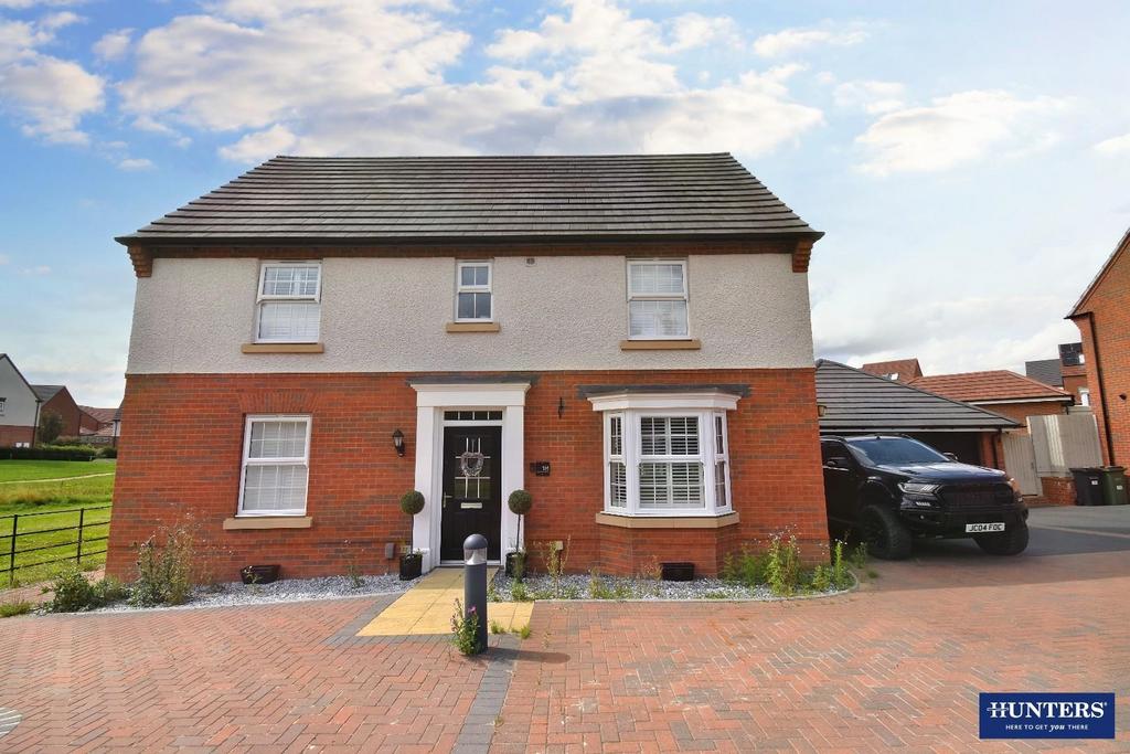 Morleys Close, Wigston 4 bed detached house for sale £430,000