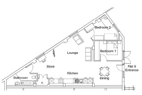 2 bedroom property with land for sale, Akersloot Place, West Mersea CO5