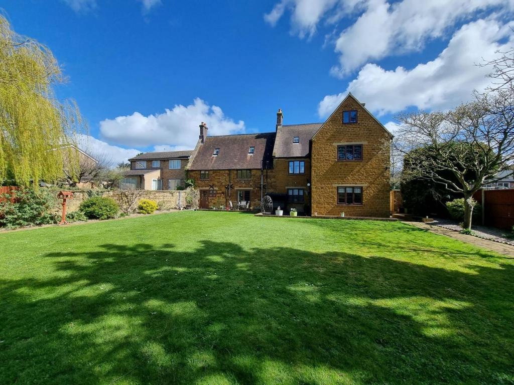 Rear of property