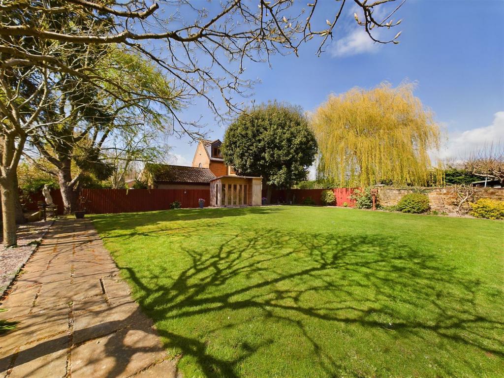 Rear garden