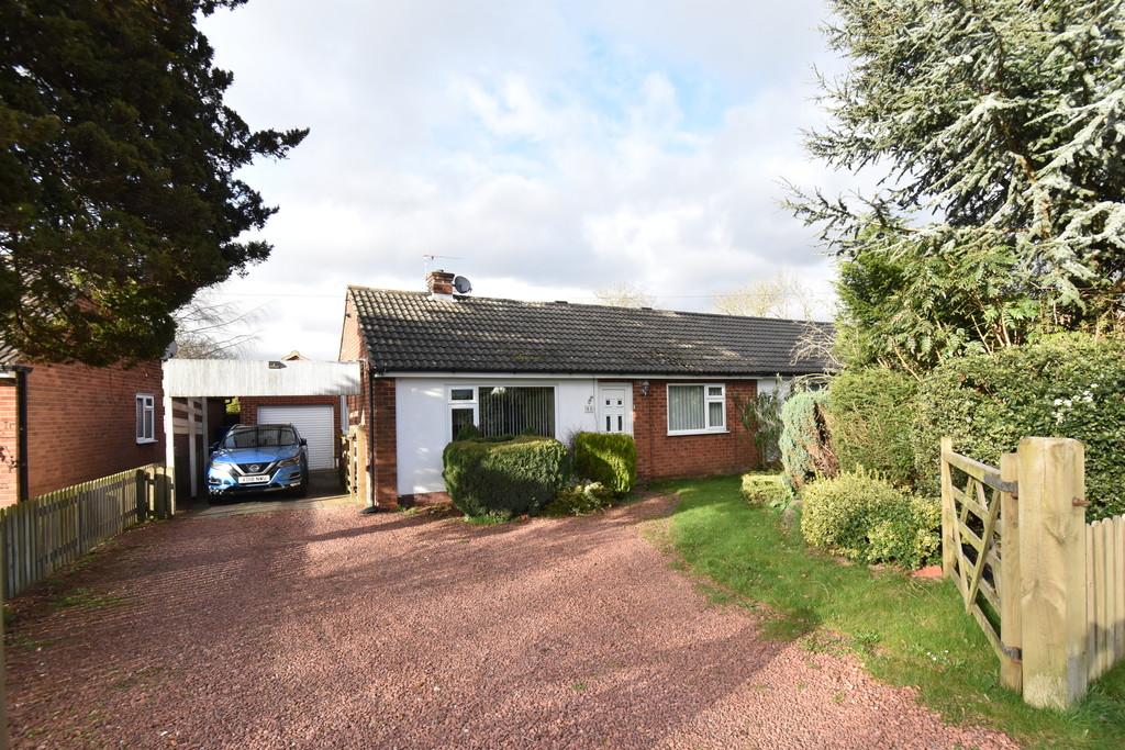 Leeming Lane Leeming Bar Northallerton 3 Bed Semi Detached Bungalow £220 000