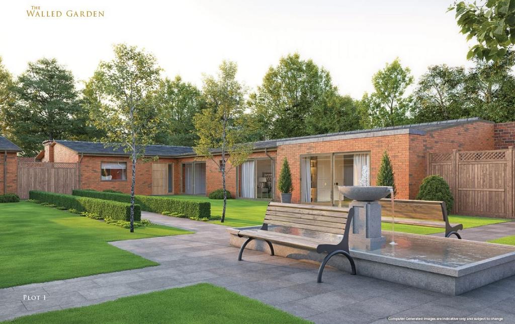 The Walled Garden, Cheapside Road, Ascot, Berkshire 3 bed bungalow for