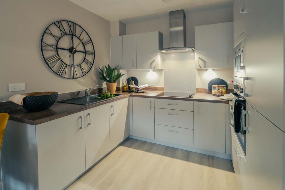 Kitchens are fitted with fully integrated, high...