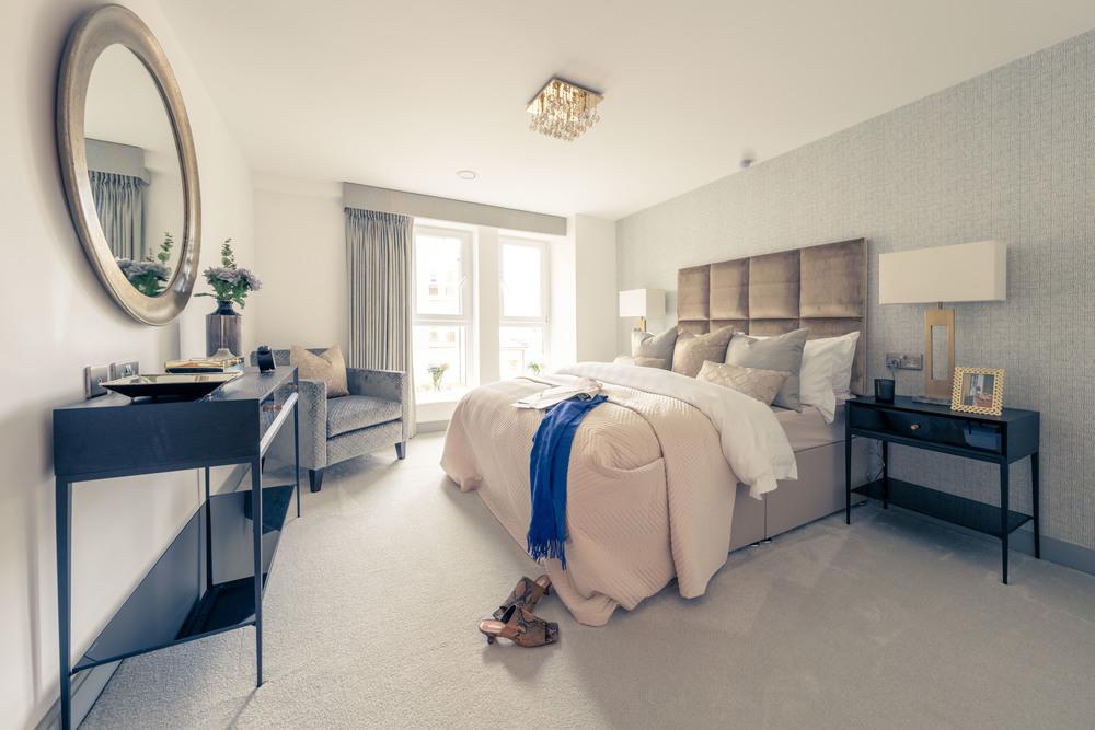 Stylish show apartment interiors