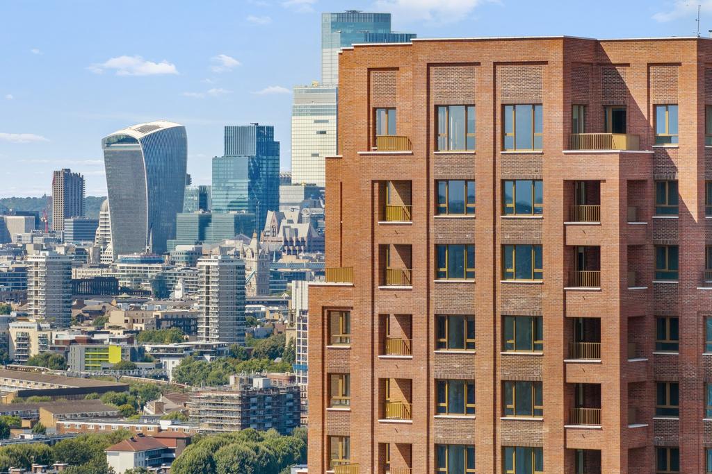 Bermondsey heights drone august 25