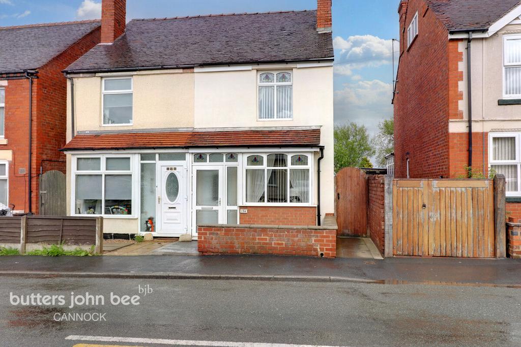 Huntington Terrace Road, Cannock 3 bed semidetached house for sale £