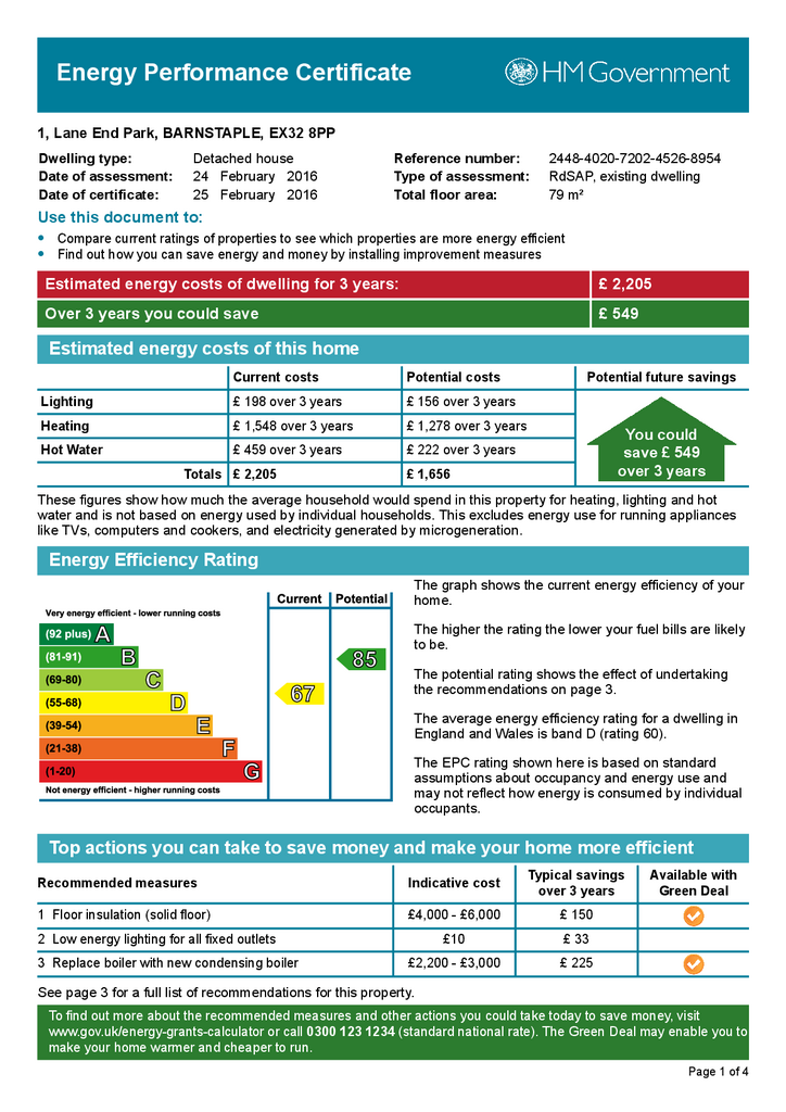 EPC Certificate