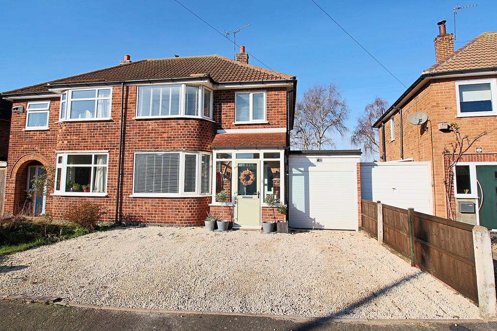 The Ringway, Queniborough, LE7 3 bed semidetached house for sale £